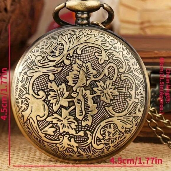 Hunter Hunting Pocket Watch Deer & Dog Mens Outdoors  Hunter Hunting Pocket Watch Deer & Dog Mens Outdoors Christmas Birthday Gift NEW
